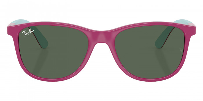 Ray-Ban™ RB9077S Disney - Lilo & Stitch 719271 49 - Fuchsia and Rubber Azure