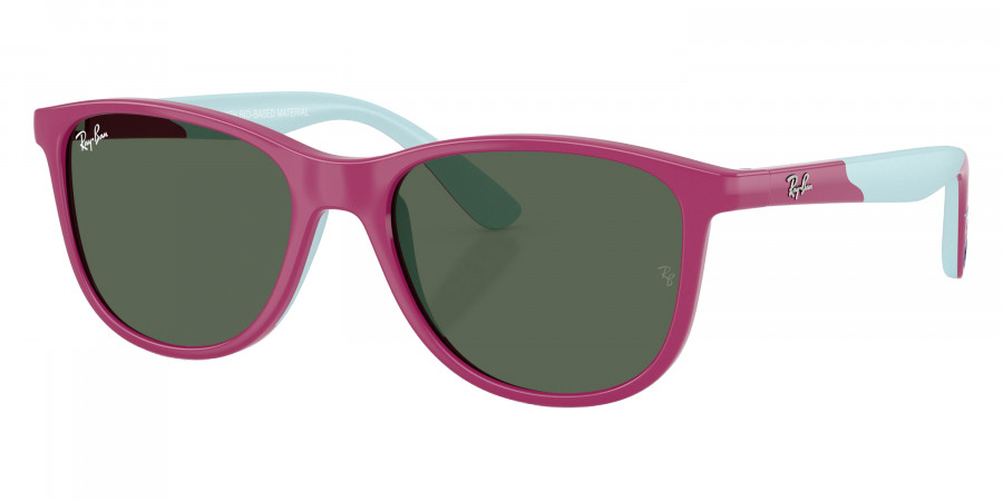 Color: Fuchsia and Rubber Azure (719271) - Ray-Ban RJ9077S71927149