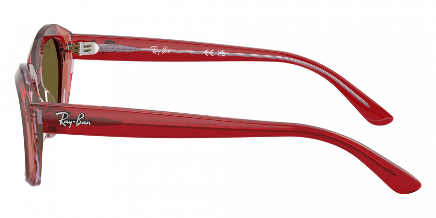 Color: Top Red and Orange and Light Purple (715473) - Ray-Ban RJ9081S71547348