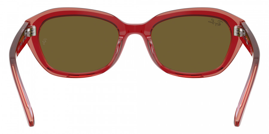 Color: Top Red and Orange and Light Purple (715473) - Ray-Ban RJ9081S71547348