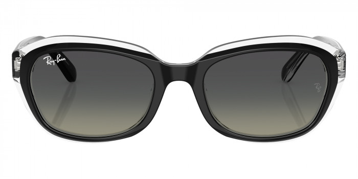Ray-Ban™ RB9081S State Street 715811 48 - Black on Transparent