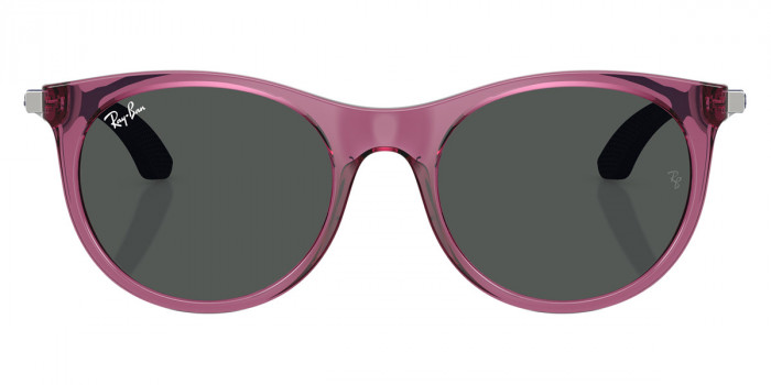 Ray-Ban™ RJ9082S 718687 47 - Transparent Violet/Silver