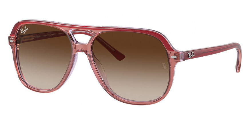 Ray-Ban™ Junior Bill RJ9096S 715413 49 - Top Red and Orange and Light Purple