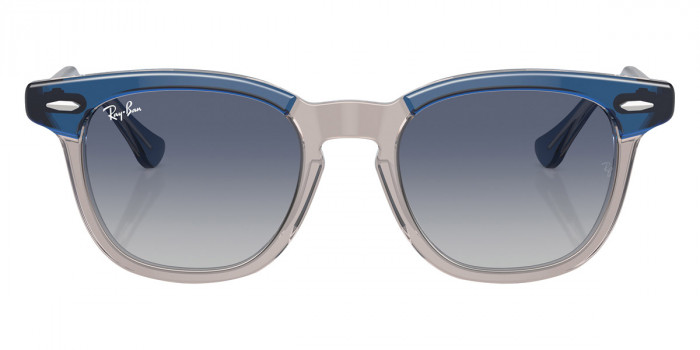 Ray-Ban™ RJ9098S 71554L 45 - Top Dark Blue and Brown and Light Gray