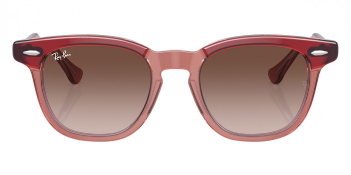 Ray-Ban™ RJ9098SF 715413 47 - Top Red and Orange and Light Purple