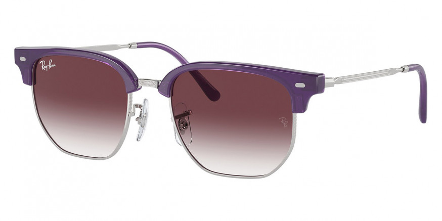 Ray-Ban™ Junior New Clubmaster RJ9116S 713136 47 - Opal Violet on Silver