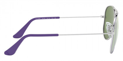Color: Violet On Silver (262/30) - Ray-Ban RJ9506S262/3052