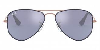 Ray-Ban™ Junior Aviator RJ9506S 264/1U 50 - Copper Top on Blue