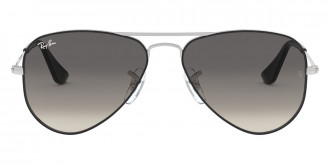 Ray-Ban™ Junior Aviator RJ9506S 271/11 52 - Silver on Top Black