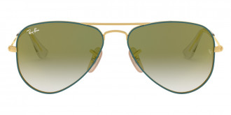 Ray-Ban™ Junior Aviator RJ9506S 275/W0 50 - Gold on Top Turquoise
