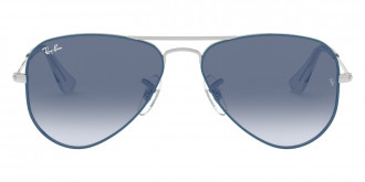 Ray-Ban™ Junior Aviator RJ9506S 276/X0 50 - Light Blue On Silver