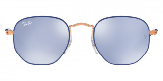 Ray-Ban™ Junior Hexagonal RJ9541SN 264/1U 44 - Copper Top Blue