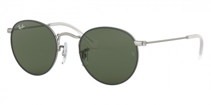 Color: Rubber Black On Silver (277/71) - Ray-Ban RJ9547S277/7144