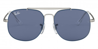 Color: Top Rubber Blue on Silver (280/80) - Ray-Ban RJ9561S280/8050