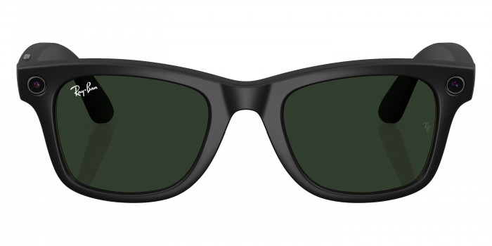 Ray-Ban™ Meta Wayfarer RW4008 675385 53 Shiny Rebel Black