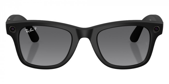 Ray-Ban™ META Wayfarer Gen 2 RW4012 601ST3 50 - Matte Black