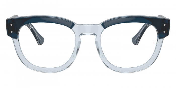 Ray-Ban™ Mega Hawkeye RX0298V 8324 50 - Blue on Transparent Blue