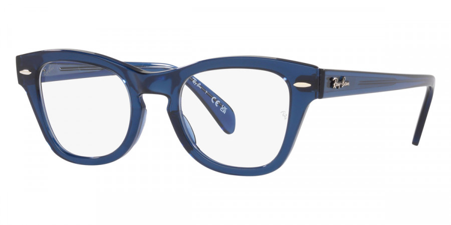 Color: Transparent Dark Blue (8200) - Ray-Ban RX0707V820050