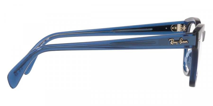 Color: Transparent Dark Blue (8200) - Ray-Ban RX0707V820050