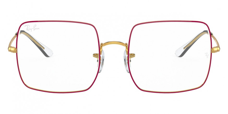 Ray-Ban™ Square RX1971V 3106 54 - Shiny Legend Gold On Top Red
