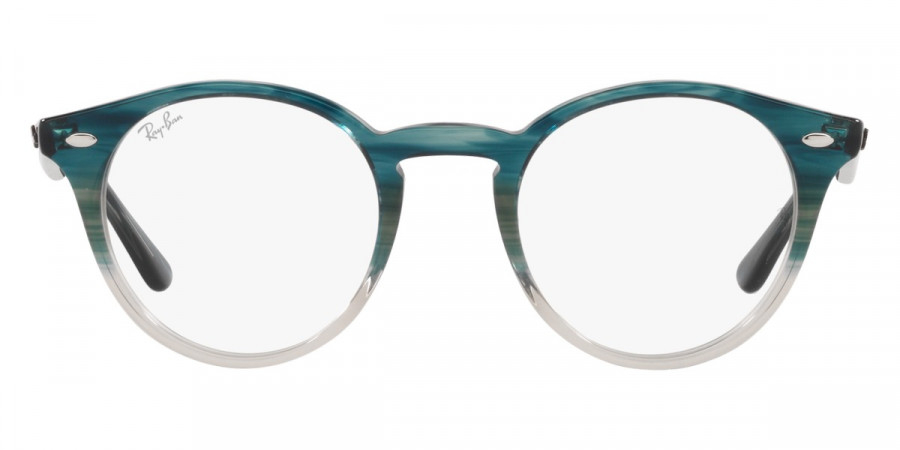 Ray-Ban™ RX2180V 8146 49 - Gradient Turquoise Havana