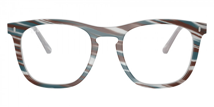 Ray-Ban™ RB2210V Change 8382 51 - Photo Striped Light Blue