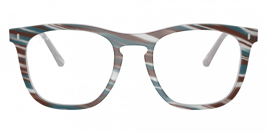 Ray-Ban™ RB2210V Change 8382 53 - Photo Striped Light Blue