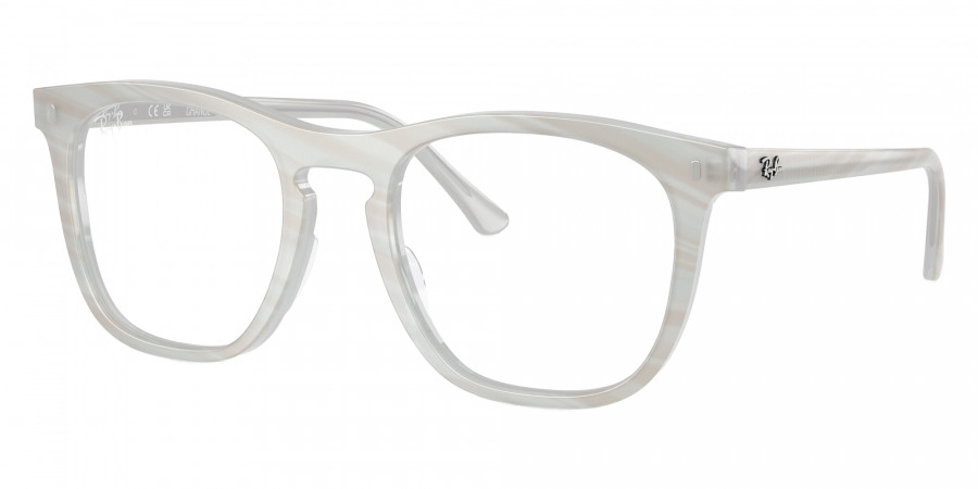 Color: Photo Striped Light Blue (8382) - Ray-Ban RX2210V838253