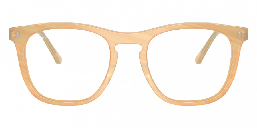 Color: Photo Striped Brown (8383) - Ray-Ban RX2210V838353