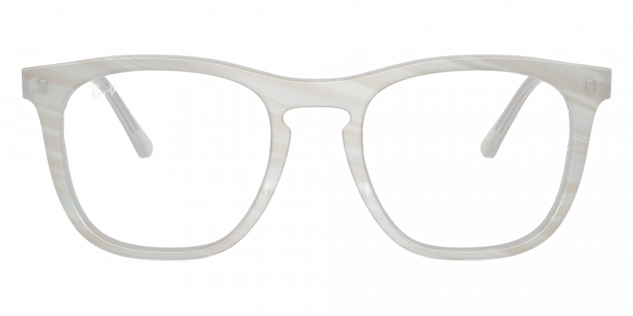 Color: Photo Striped Light Blue (8382) - Ray-Ban RX2210VF838253