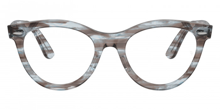 Ray-Ban™ Wayfarer Way RX2241VF 8361 51 - Striped Transparent Blue