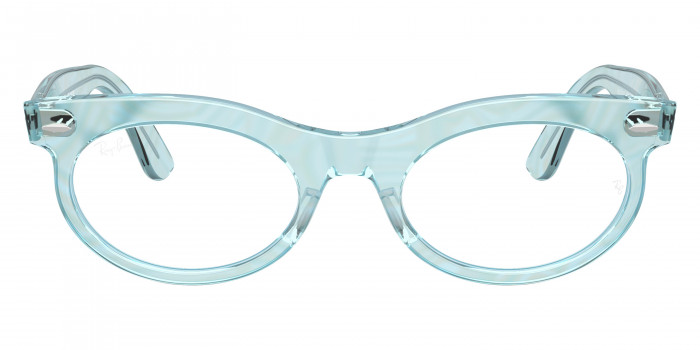 Ray-Ban™ Wayfarer Oval RX2242V 8293 50 - Photo Waves Azure