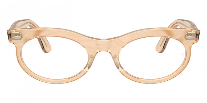 Ray-Ban™ Wayfarer Oval RX2242V 8294 50 - Photo Waves Brown