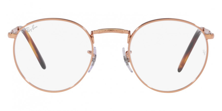 Ray-Ban™ New Round RX3637V 3094 53 - Rose Gold