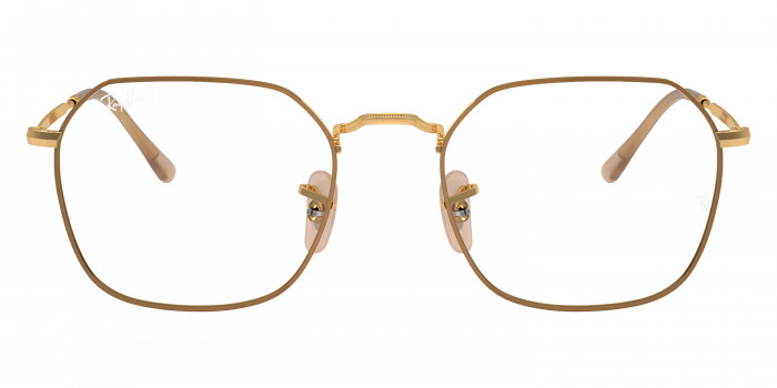 Ray-Ban™ Jim RX3694V 3167 53 - Beige on Gold