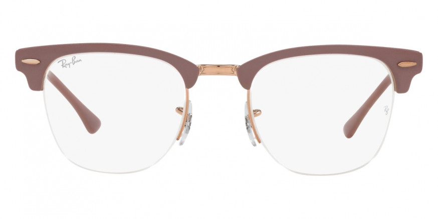 Ray-Ban™ Clubmaster Metal RX3716VM 2973 50 - Light Brown On Copper