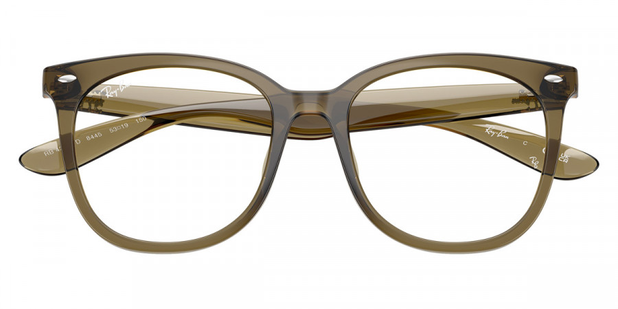 Color: Transparent Dark Green (8445) - Ray-Ban RX4379VD844553