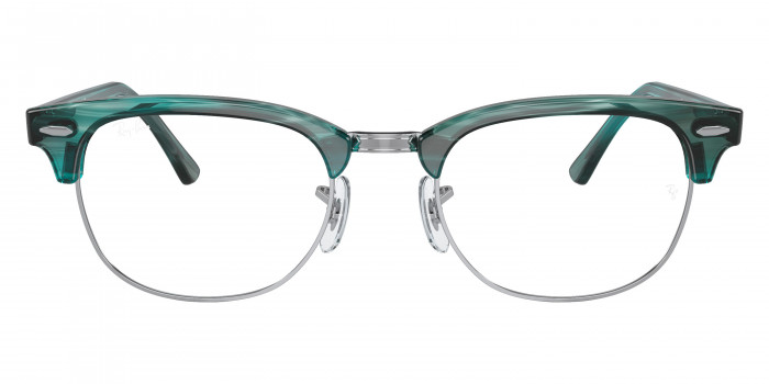 Ray-Ban™ Clubmaster RX5154 8377 53 - Striped Green