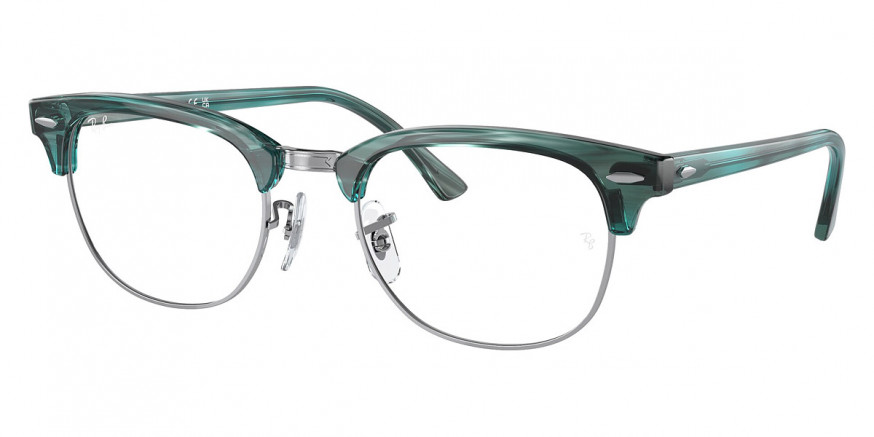 Ray-Ban™ Clubmaster RX5154 8377 53 - Striped Green
