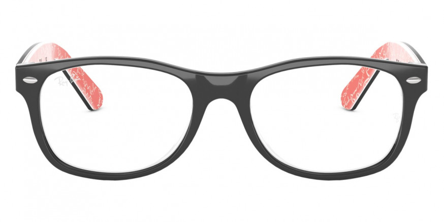 Color: Top Black on Texture Red (2479) - Ray-Ban RX5184247950