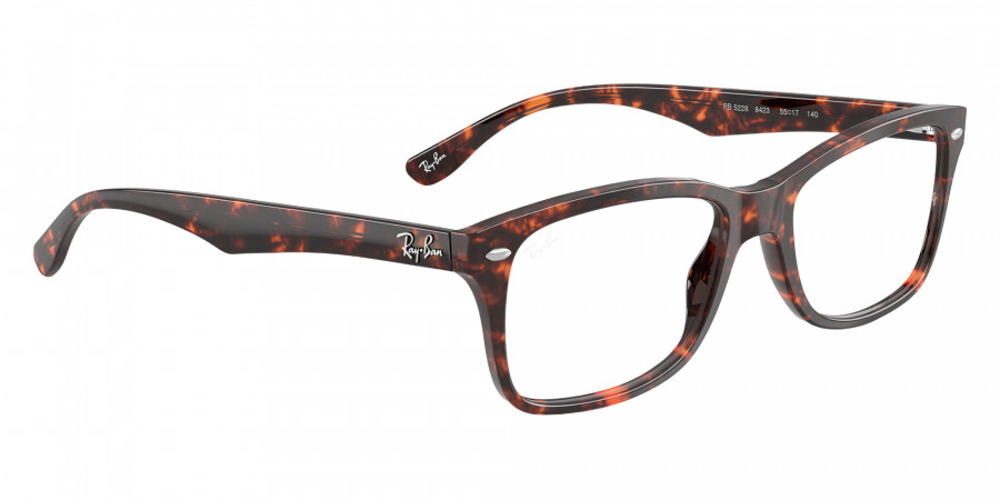 Color: Havana Red Turtle (8423) - Ray-Ban RX5228842350