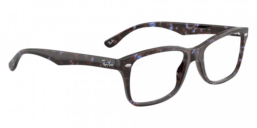Color: Havana Blue Turtle (8424) - Ray-Ban RX5228842450