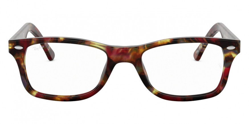 Ray-Ban™ RX5228F 5710 53 - Spotted Red/Brown/Yellow