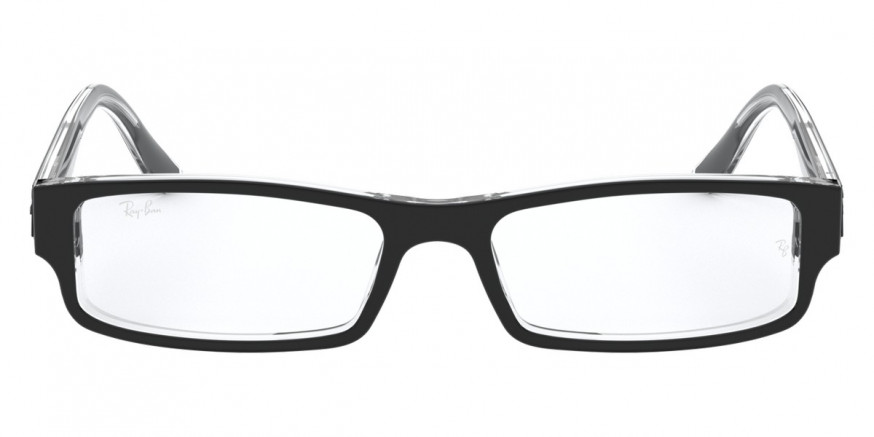 Ray-Ban™ RX5246 2034 50 - Top Black on Transparent