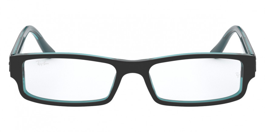 Ray-Ban™ RX5246 5092 50 - Black/Gray/Turquoise
