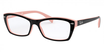 Color: Top Black on Pink (5024) - Ray-Ban RX5255502453