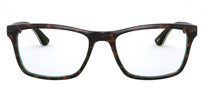 Ray-Ban™ RX5279 5974 53 - Havana On Transparent Green