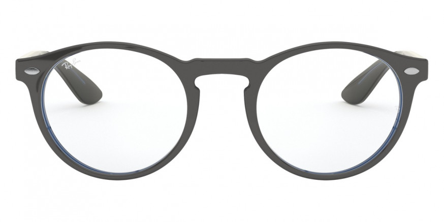 Ray-Ban™ RX5283 5988 51 - Gray On Transparent Blue