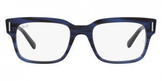 Color: Striped Blue (8053) - Ray-Ban RX5388805351