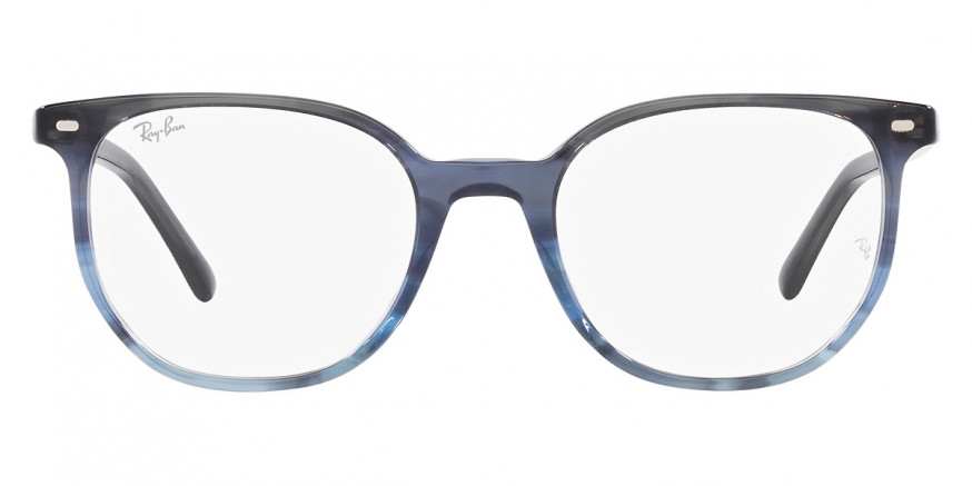 Ray-Ban™ Elliot RX5397F 8254 52 - Striped Gray and Blue